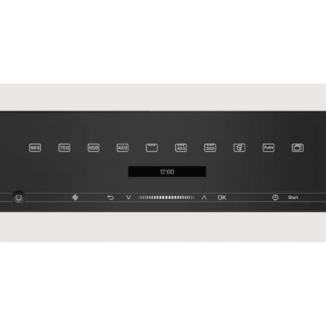 MIELE M 7244 TC Εντοιχιζόμενος Φούρνος Μικροκυμάτων 46lt Μαύρος obsidian